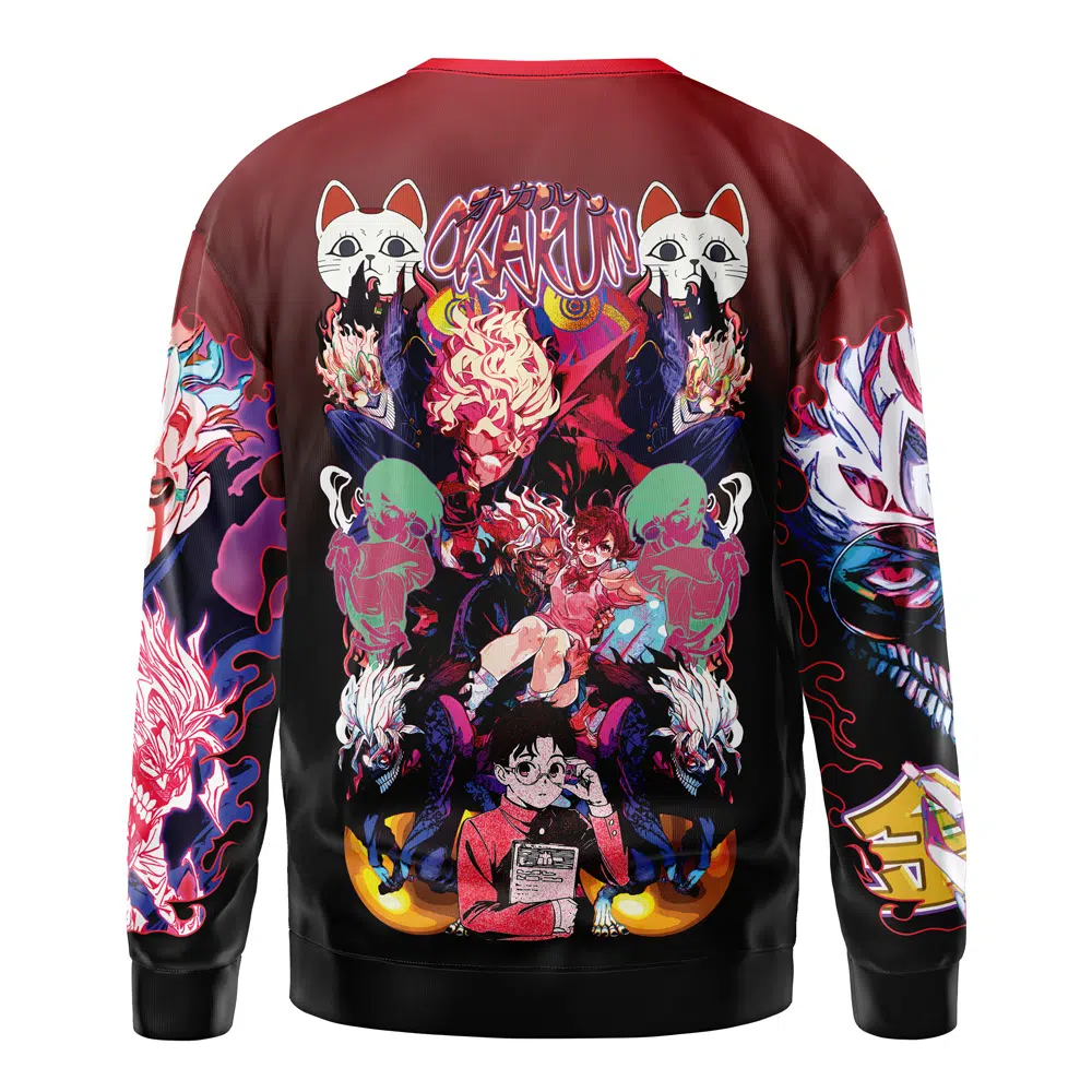 okarun Sweatshirt back - Dandadan Store